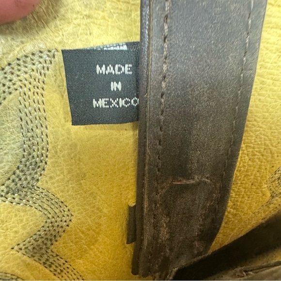 Justin Boots Men’s Leather Western Size 9.5 D Style 2253 Brown Cowboy Round Toe - Picture 10 of 11